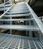 Grille de sécurité en acier galvanisé pour passerelle, sur mesure, vente en gros, fabrication usine