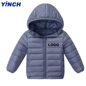 LAYENNE Nouvelle Mode Hiver Léger Enfants Plus Velours Veste à Capuche Coupe-Vent Veste Chaude Manteaux Rembourré Puffer Vestes Enfants - Product Image 5