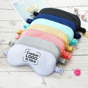 Ys866 Wholesale Private Label Eyemask Satin <b>Mask</b> Adjustable <b>Silk</b> Sleep <b>Eye</b> Shade Pattern Free Gift Custom Promotional Gifts - Product Image 1