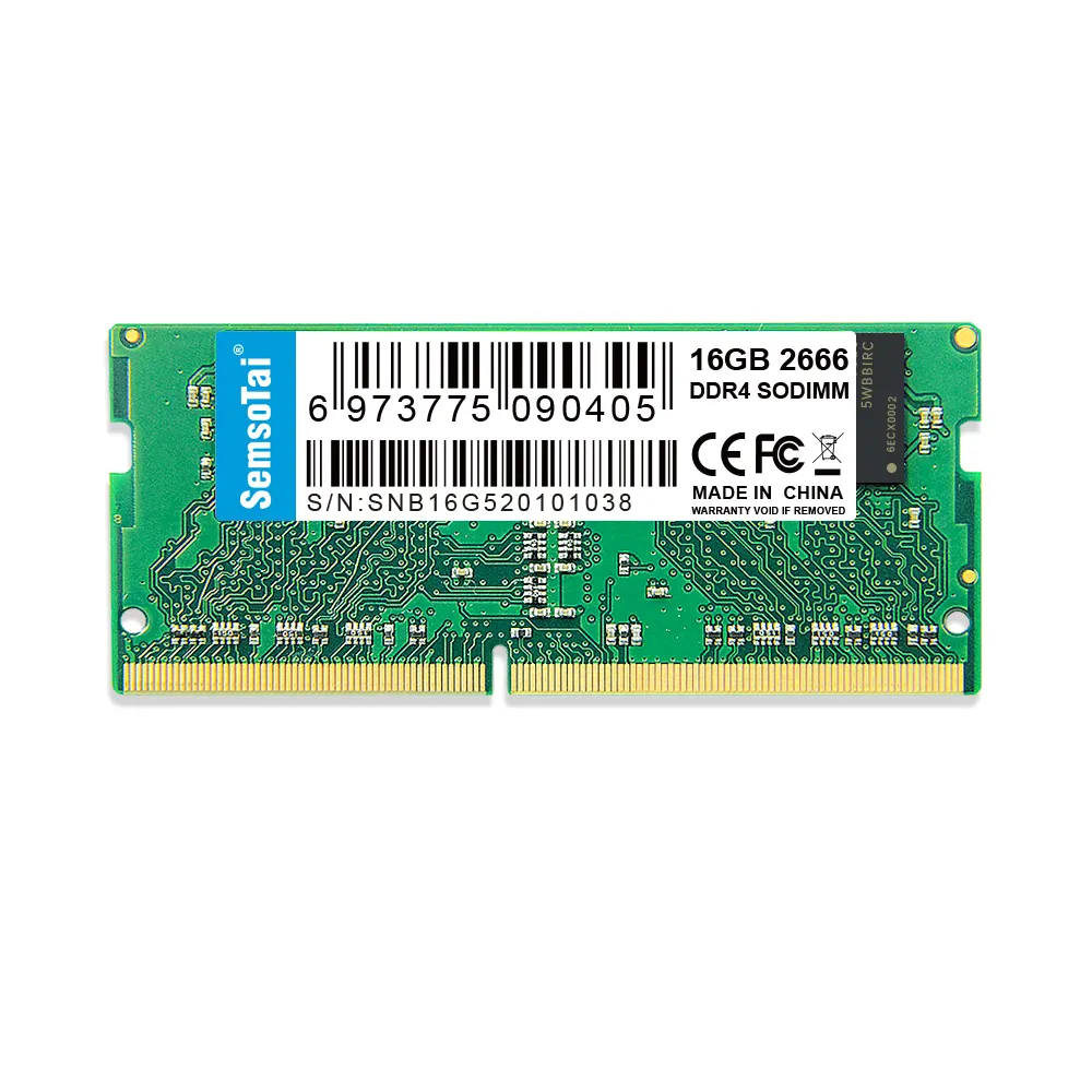 Memória ram do portátil ddr4, 4gb 8gb 16gb 32gb 2133mhz 2400mhz 2666mhz