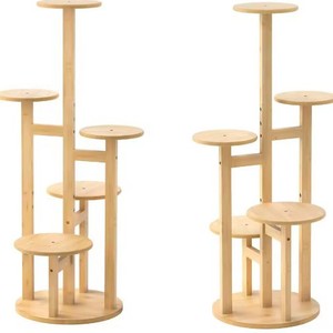 Multi Flower Plant Stand 3 Floors Wooden Scandinavian Modern Indoor Plant <b>Pot</b> Rack Durable Design - Product Image 4
