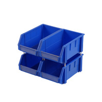 Caisses de rangement empilables en plastique écologique, solides, personnalisables (couleur, logo), forte capacité de charge, étanches