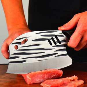 Cuchillo para cabeza de pescado, cuchillo de cocina de acero inoxidable, cuchillo forjado para el hogar, cuchillo para desviscar pescado, cuchillo para cortar verduras - Product Image 3