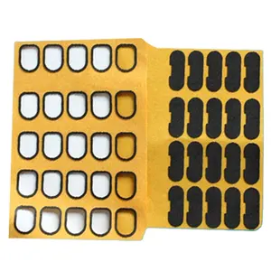 Profession Punching Die Cutting Stick Foam Pad Soundproof Rubber Gaskets Mounting Pads Die Cut Adhesive Foam
