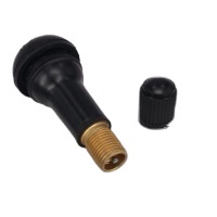 Tige de valve en laiton TR414 résistante à la corrosion - Bouchons personnalisés avec logo, jantes universelles, voitures, SUV, camions, pneus - Product Image 4