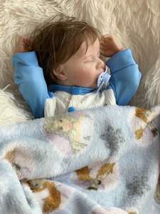 Poupée Reborn en Silicone Réaliste Miniature R&B, Aspect Humide, Corps Complet, Poupée <span class=keywords><strong>de</strong></span> Mode Nouveau-né, <span class=keywords><strong>Image</strong></span> Solide et Douce - Product Image 5