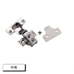 บานพับประตูหนาแบบแผงแคบพร้อมแขนสั้นและระบบไฮดรอลิก - Product Image 2
