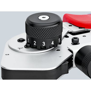 Knipex คีมเจาะ4จุดสำหรับหน้าสัมผัสแบบหมุน, 0.08ปรับแบบดิจิตอล-2.5มม. ² ในกรณี - Product Image 4