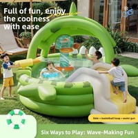 Piscine gonflable en PVC pour enfants et adultes, utilisation à domicile, grande piscine pliable pour jeux en plein air
