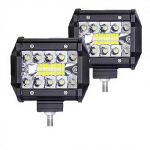 ไฟทำงาน LED แบบโค้ง 4 นิ้ว Xtx 60W 20SMD 12V สีเหลือง วัสดุพลาสติก สำหรับรถยนต์ รถบรรทุก รถ UTV รถ ATV - Product Image 3