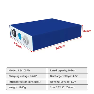 แบตเตอรี่โซลิดสเตทแบบแท่งปริซึม OEM จัดส่งรวดเร็ว 3.2V 50AH 6000 รอบการใช้งาน แคโทดสำหรับรถยนต์และระบบกักเก็บพลังงาน - Product Image 3