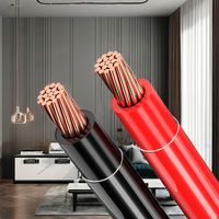 12awg 6awg 2awg Cable eléctrico Nylon recubierto Thhn/Thwn/Thw/Tw Cable eléctrico aislado Material de aislamiento de PVC