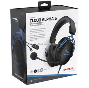 Auriculares originales Hyper X <span class=keywords><strong>Cloud</strong></span> <span class=keywords><strong>Alpha</strong></span> <span class=keywords><strong>HyperX</strong></span>-<span class=keywords><strong>Cloud</strong></span> <span class=keywords><strong>Alpha</strong></span> <span class=keywords><strong>S</strong></span> Gaming Ps4 Auriculares con micrófono para juegos móviles - Product Image 1