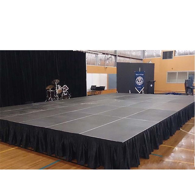 Hot Sale Aluminium Music Modular Truss System Folding Portable Event Stage