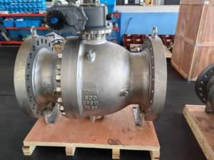 Valvola a Sfera in Acciaio Inox F304/316 ad Azionamento Pneumatico ISO 5211 per Arresto Rapido - Product Image 3