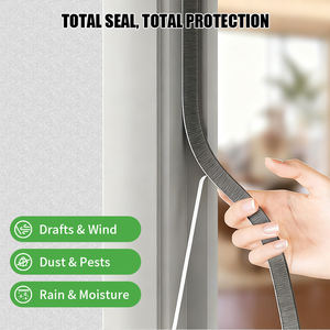 Joint d'étanchéité en brosse de haute qualité pour portes et fenêtres, <span class=keywords><strong>anti</strong></span>-courant d'air, <span class=keywords><strong>anti</strong></span>-poussière, isolation phonique, service OEM - Product Image 2