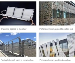 304 Stainless Steel Perforated Mesh Screen Rhombic Filter and Sound <b>Insulation</b> <b>Net</b> with Small Holes - Product Image 5