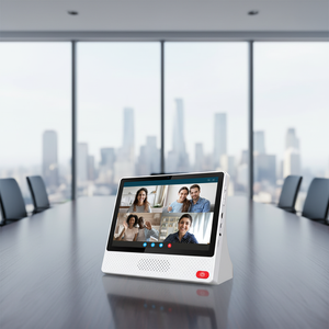 Altavoz Inteligente para Personas Mayores, Tableta con Pantalla Inteligente para Videollamadas, Tableta Android Inteligente con Forma de L para Escritorio - Product Image 4