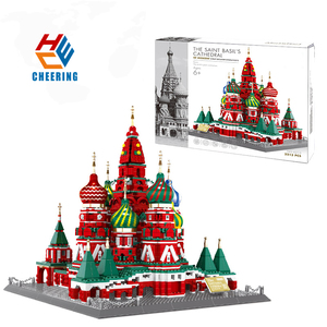 6213 3213 pièces ABS Modèle Architecture Mondiale Cathédrale Saint-Basile-Moscou, Russie Briques Blocs de Construction Jouets de Collection pour Enfants - Product Image 1