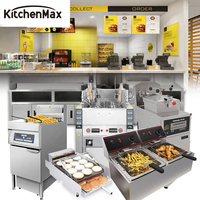 KeukenMax Complete KFC Volledige Set Oplossing Commerciële Restaurantkeuken Machines Fastfood Catering Apparatuur