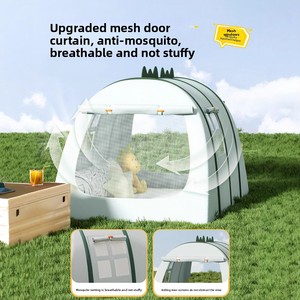Tienda de campaña de tela pequeña para niños, juguete deportivo portátil para interior y exterior, casa de juegos para niños y niñas con mosquitera, <span class=keywords><strong>piscina</strong></span> de bolas rápida - Product Image 3
