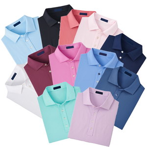 Polos de Golf de alta calidad para hombre, polos atléticos de secado rápido para hombre, camiseta de Golf informal de verano de manga corta que absorbe la humedad - Product Image 1