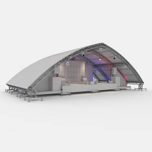 โครงอลูมิเนียมสำหรับงานกลางแจ้งสำหรับใช้ในงานคอนเสิร์ตโครงหลังคาทรงสี่เหลี่ยม - Product Image 3