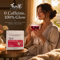 Bulk Aankoop Gemengde Premium Multi-Berry Thee 150g 5 Zakjes Gevriesdroogde Kiwi Biologische Cafeïnevrije Gezondheidsthee