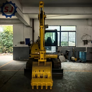 Excavadora de cadenas KOMATSU PC56 original de Japón, modelo 2022, 95% nueva, usada, maquinaria de construcción hidráulica, motor en buen estado. - Product Image 3