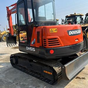 รถขุดดิน Doosan DH55 มือสอง สภาพดี ขายดีที่สุด เหมาะสำหรับงานวิศวกรรมและก่อสร้าง - Product Image 3