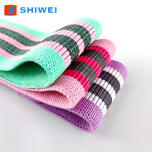 Shiwei Resistance <b>Band</b> Set Medium Resistance Non Slip Yoga Glute Lifting Fitness <b>Exercise</b> <b>Bands</b> Three Pieces Mesh Bag - Product Image 3