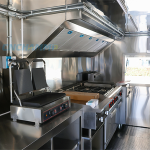 Camión de remolque de comida totalmente equipado con cocina móvil de marca propia Chammp con equipo de cocina completo para uso en restaurantes - Product Image 3