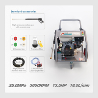 Nettoyeur haute pression à essence BOGAO 19HP, moteur à essence, pour le nettoyage industriel et le lavage de voitures, fabriqué en Chine