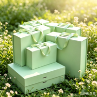 Boîtes cadeaux rigides de luxe, personnalisables pour Noël et les cadeaux d'entreprise avec logos en gros, boîtes cadeaux à cordon