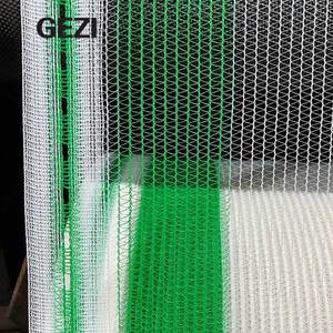 Filet anti-grêle GEZI-ANTI HAIL NET en HDPE, filet plastique anti-grêle pour <span class=keywords><strong>serre</strong></span>, tunnel haut, Leno pour pommier, Haskap, framboise, utilisation 10m - Product Image 1