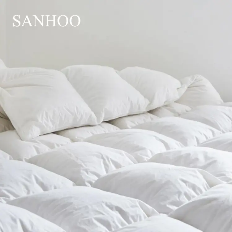 SANHOO Hotel Bedding Duvet Inner Quilt 100 Microfiber Comforter Queen Size Bed Duvet Insert