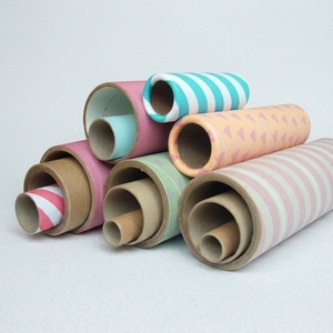 Eco Friendly 73x3.5x180mm <b>Paper</b> Yarn Tube Standard Cardboard Core For Efficient DTY Filament Winding Custom Supply - Product Image 1