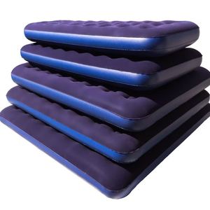 Colchón Inflable Portátil Moderno con Superficie Aterciopelada y Diseño Plegable para Acampar y Uso Doméstico, Cama de Alta Calidad para Descansar - Product Image 1