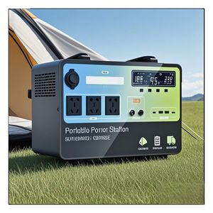 Station de voiture portable 220V MPPT pour les activités de plein air visites autonomes émissions en direct <span class=keywords><strong>d</strong></span>écrochage de secours batterie externe - Product Image 1