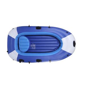 Radeaux gonflables bleus aviron <span class=keywords><strong>bateau</strong></span> <span class=keywords><strong>de</strong></span> pêche pagaie Kayak gonflable PVC Portable Sports nautiques canoë - Product Image 5