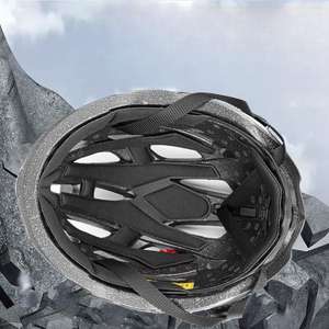 ブリビガサイクルヘルメット男性用PC + EPS耐衝撃性勾配ブラック/グレー/ブルーダートバイクヘルメット - Product Image 4