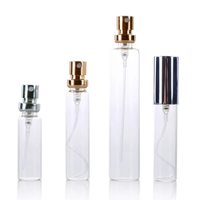 Vide 33ml Clair Parfum Bouteille De Luxe À Sertir Cou Bouteille De Parfum Avec Pompes En Aluminium Pulvérisation OEM