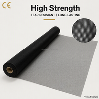 Rouleau de moustiquaire en fibre de verre 20x20, ignifuge, pour projets hôteliers, taille personnalisée, OEM, durable