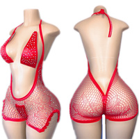 Vêtements de danse exotiques en gros, tenue de strip-teaseuse, vêtements de danse sexy pour filles avec strass, vêtements de danse exotiques