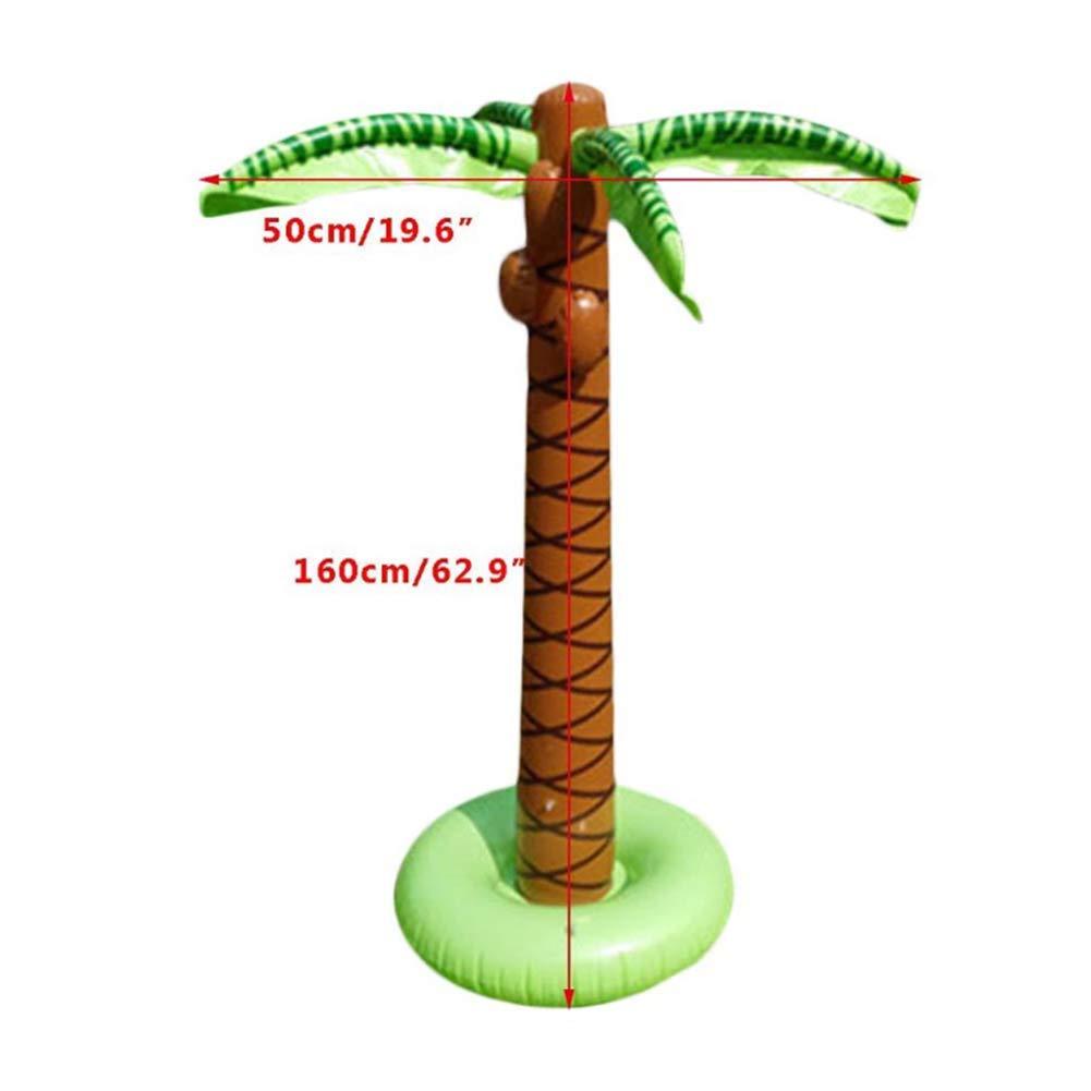 Sprinkler for Kids Inflatable Splash Sprinkler Pad Coconut Tree Summer Backyard Outdoor Toddlers Child Water Toys Play Mat Pool