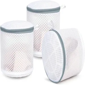 Factory 3 Pack Mesh Laundry Bags for Mesh Bra Bags with Hanging