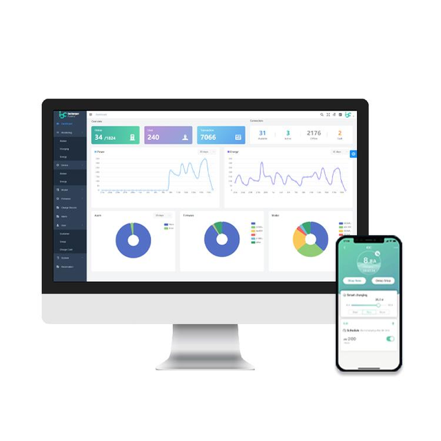 Iocharger OCPP 1.6J OCPP 2.0.1 Charging Station Management System