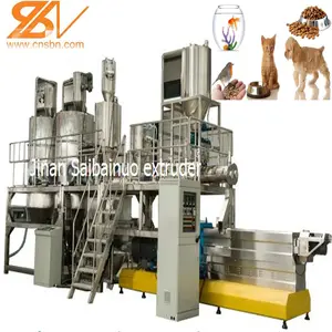 Hoge Efficiency Automatische Pet Hond Kat Voedsel Vogel Vis Garnalen Krab Konijn Vos Schildpad Pig Feed Pellet Making Machine