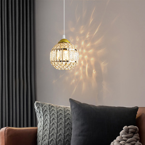 Head Round Square Glass Luxury Gold Home Decoration Living Room Dining Kitchen Hanging Lamp Crystal Chandelier Pendant <b>Light</b> - Product Image 3