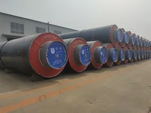High Temperature Pre Insulated Pipe For Boiler System